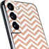 Rose Gold Chevron Galaxy S22 Plus Skin