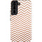 Rose Gold Chevron Galaxy S22 Pro Case