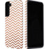 Rose Gold Chevron Galaxy S22 Pro Case