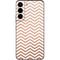 Rose Gold Chevron Galaxy S22 Skin