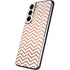Rose Gold Chevron Galaxy S22 Skin