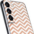 Rose Gold Chevron Galaxy S22 Skin