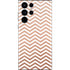 Rose Gold Chevron Galaxy S22 Ultra Skin