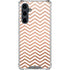 Rose Gold Chevron Galaxy S23 FE Clear Case