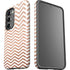 Rose Gold Chevron Galaxy S23 Plus Pro Case