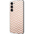 Rose Gold Chevron Galaxy S23 Plus Skin