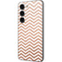 Rose Gold Chevron Galaxy S23 Skin