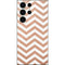Rose Gold Chevron Galaxy S23 Ultra Skin
