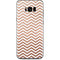 Rose Gold Chevron Galaxy S8 Plus Skin