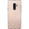 Rose Gold Chevron Galaxy S9 Plus Skin