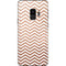 Rose Gold Chevron Galaxy S9 Skin