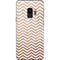 Rose Gold Chevron Galaxy S9 Skin