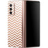 Rose Gold Chevron Galaxy Z Fold2 5G Skin