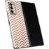 Rose Gold Chevron Galaxy Z Fold2 5G Skin