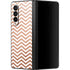 Rose Gold Chevron Galaxy Z Fold3 5G Skin