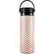 Rose Gold Chevron Hydro Flask 20oz Wide Mouth Skin