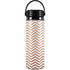 Rose Gold Chevron Hydro Flask 20oz Wide Mouth Skin