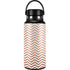 Rose Gold Chevron Hydro Flask 32oz Wide Mouth Skin