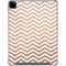 Rose Gold Chevron iPad Pro 12.9in (2020) Clear Case