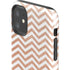 Rose Gold Chevron iPhone 11 Impact Case