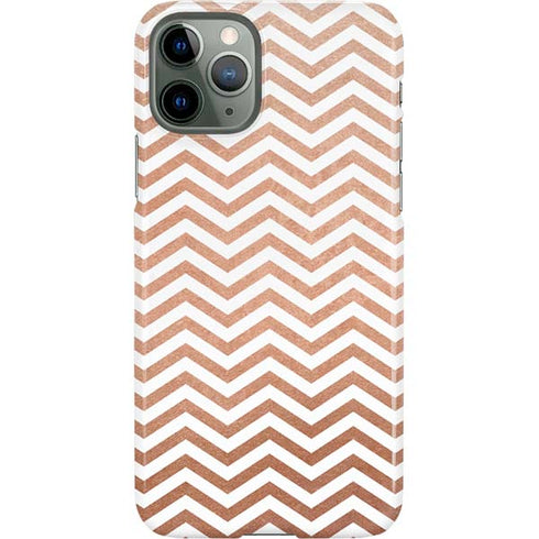 Rose Gold Chevron iPhone 11 Pro Lite Case