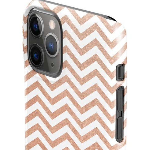 Rose Gold Chevron iPhone 11 Pro Lite Case