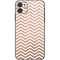 Rose Gold Chevron iPhone 11 Skin