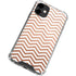Rose Gold Chevron iPhone 12 Clear Case