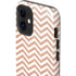Rose Gold Chevron iPhone 12 Impact Case