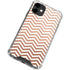 Rose Gold Chevron iPhone 12 Mini Clear Case