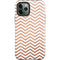 Rose Gold Chevron iPhone 12 Pro Impact Case