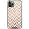 Rose Gold Chevron iPhone 12 Pro Max Clear Case