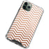 Rose Gold Chevron iPhone 12 Pro Max Clear Case