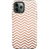 Rose Gold Chevron iPhone 12 Pro Max Impact Case