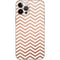 Rose Gold Chevron iPhone 12 Pro Max Skin