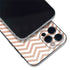 Rose Gold Chevron iPhone 12 Pro Skin
