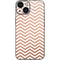 Rose Gold Chevron iPhone 13 Mini Skin