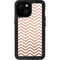 Rose Gold Chevron iPhone 13 Mini Waterproof Case