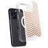 Rose Gold Chevron iPhone 13 Pro MagSafe Case