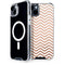 Rose Gold Chevron iPhone 15 Plus MagSafe Case