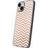 Rose Gold Chevron iPhone 14 Plus Skin