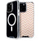 Rose Gold Chevron iPhone 15 Pro Max MagSafe Case