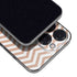 Rose Gold Chevron iPhone 14 Pro Skin