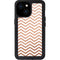 Rose Gold Chevron iPhone 15 Waterproof Case