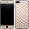 Rose Gold Chevron iPhone 7 Plus Skin