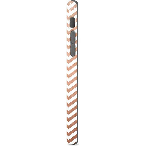 Rose Gold Chevron iPhone 7 Pro Case
