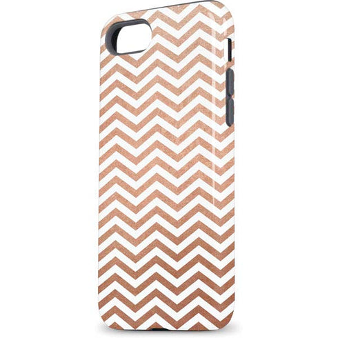 Rose Gold Chevron iPhone 7 Pro Case