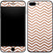 Rose Gold Chevron iPhone 8 Plus Skin