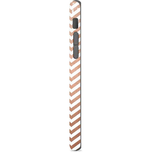 Rose Gold Chevron iPhone 8 Pro Case