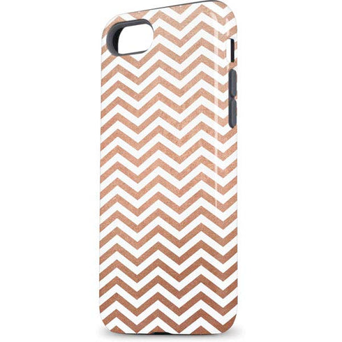 Rose Gold Chevron iPhone 8 Pro Case